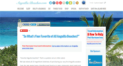 Desktop Screenshot of anguilla-beaches.com